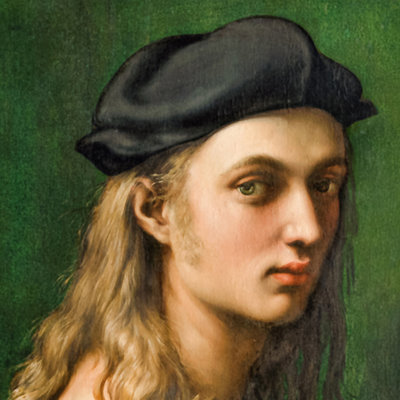 Portrait of Bindo Altoviti, 1515 Framed Print on Canvas