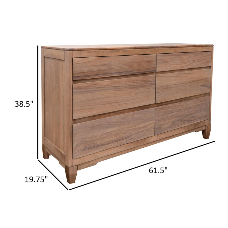 Commode 6 tiroirs Domen