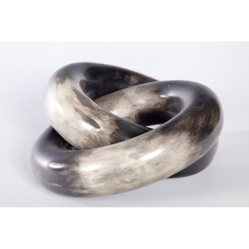 Decorative Interlocking Link Sculpture