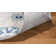 Tapis beige / bleu Kellems