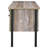 Azura Weathered Oak 4-Drawer Office Desk