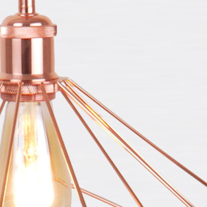 Grietje 1 - Light Bronze Single Pendant