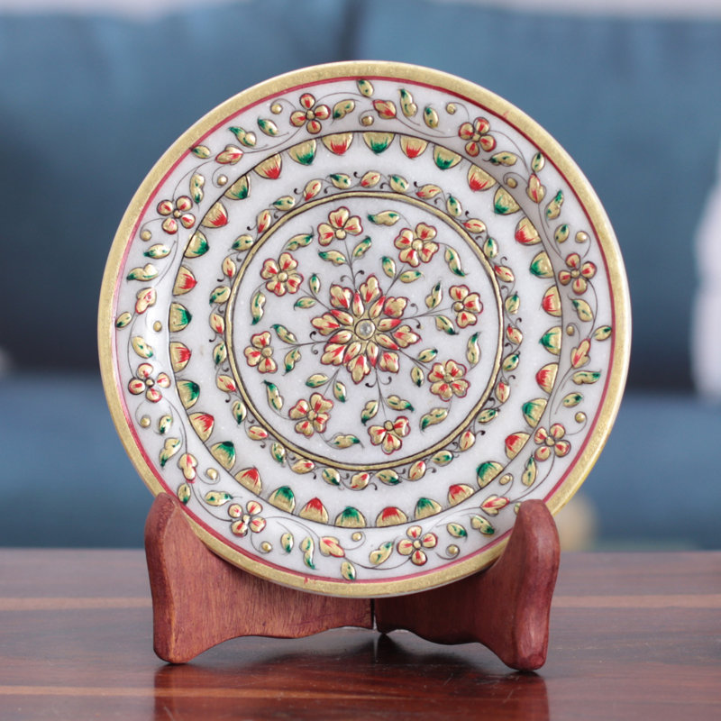 Assiette décorative Charlton Home®