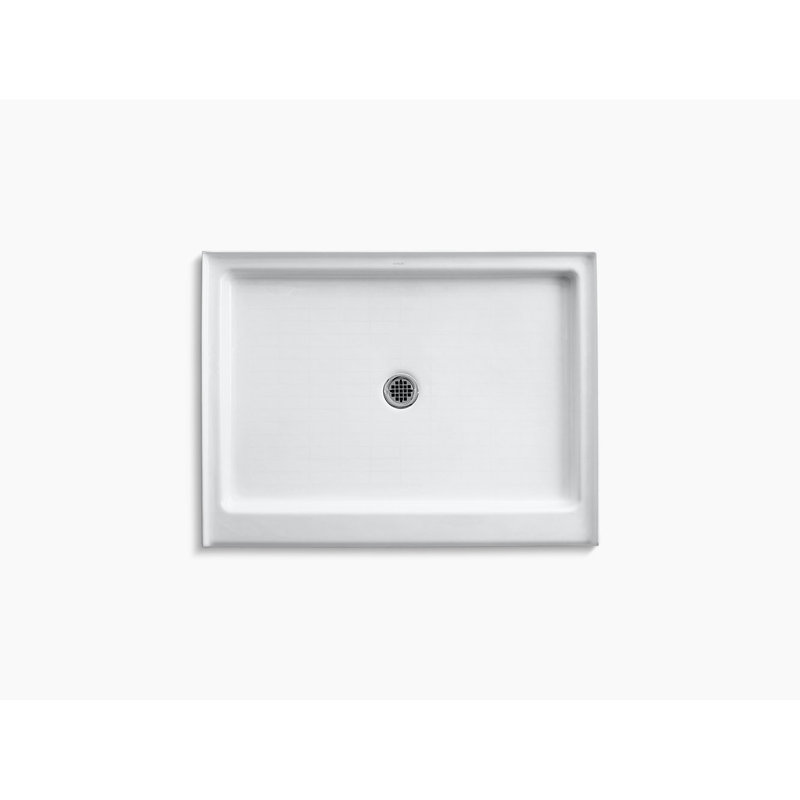 Purist 48" W x 36" D Cast Iron Shower Base, White