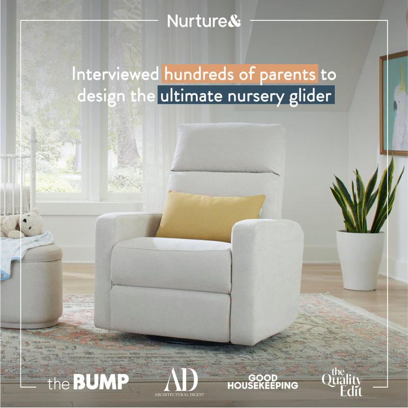 Nurture& The Glider Plus Premium Nursery Power Recliner