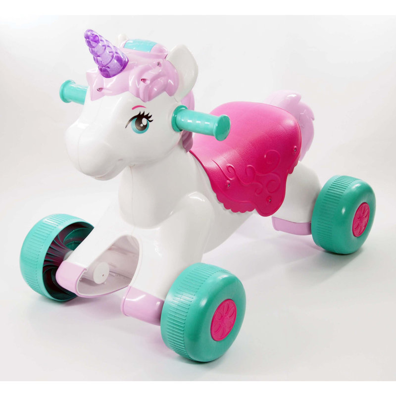 Magical Unicorn Ride-On with Lights and Sounds