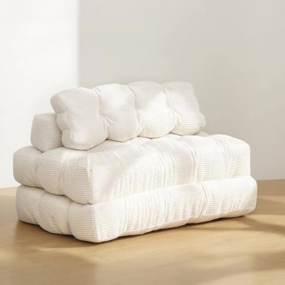 Canapé-lit convertible avec coussin