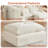 Balendin 119.80 W Chenille L-Shaped Sectional Sofa, Apartment Couch with Ottoman,Modular-1506986623