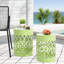 Outdoor Metal S/2 End Table-1495380162