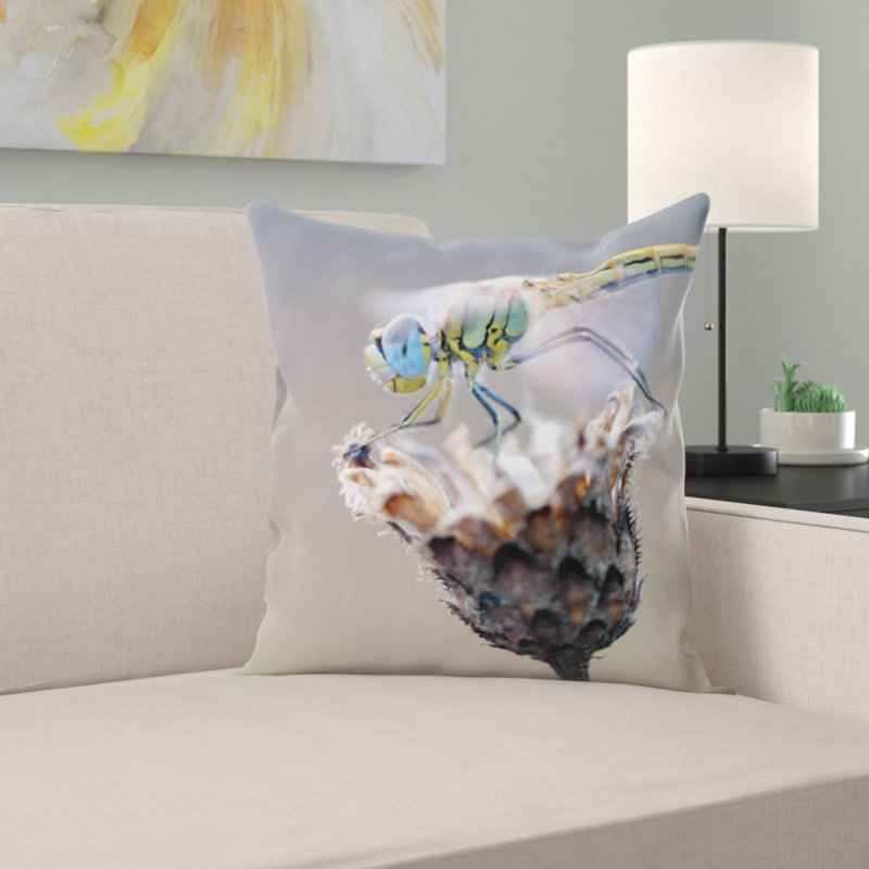Coussin décoratif libellule early health
