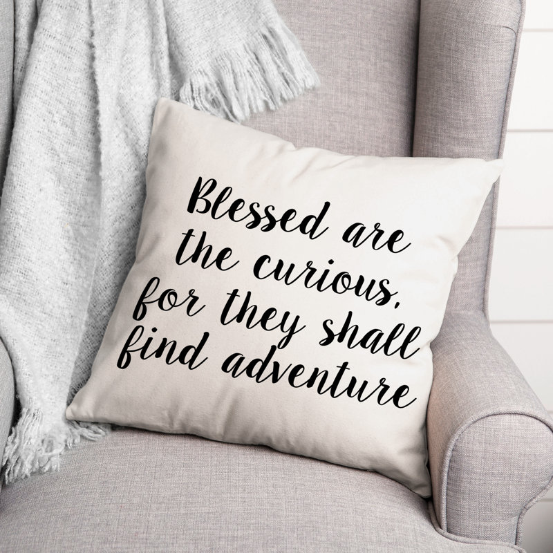 Coussin décoratif noir et blanc