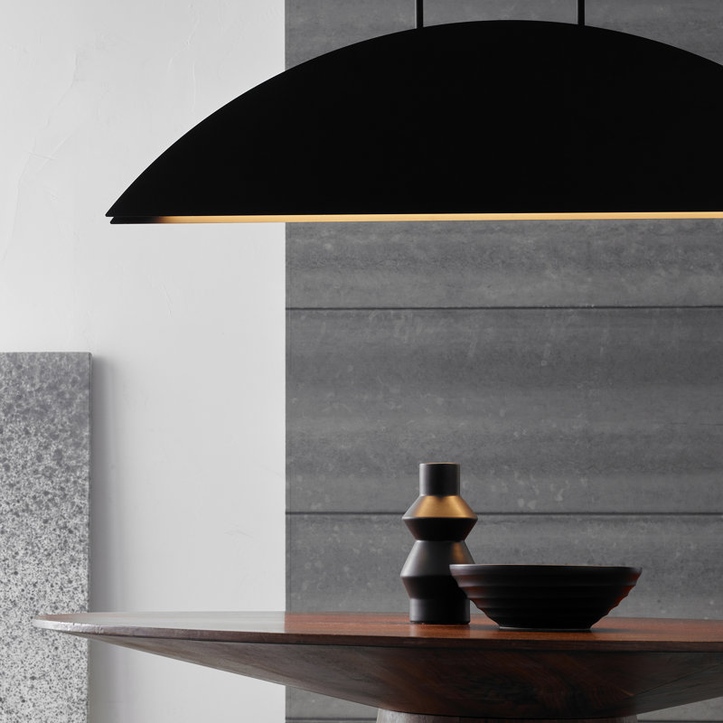 Bau 1 - Light LED Pendant, Nightshade Black