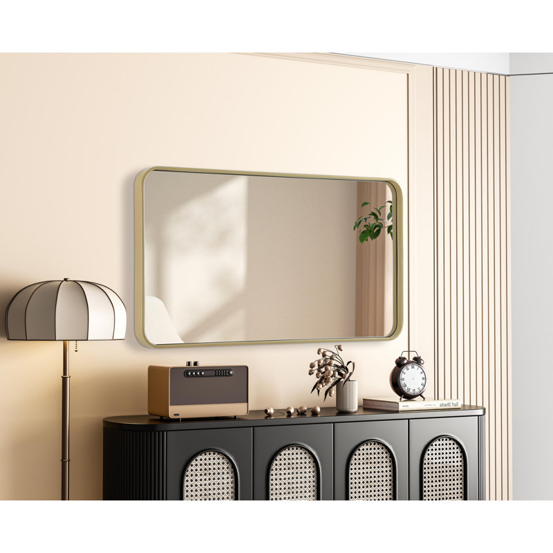 Miroir Erath, 40 po x 22 po, Laiton
