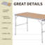 Table pliante rectangulaire 47,25 po