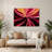 Gradient Abstract 29 Brown Metal Wall Art-1732704871