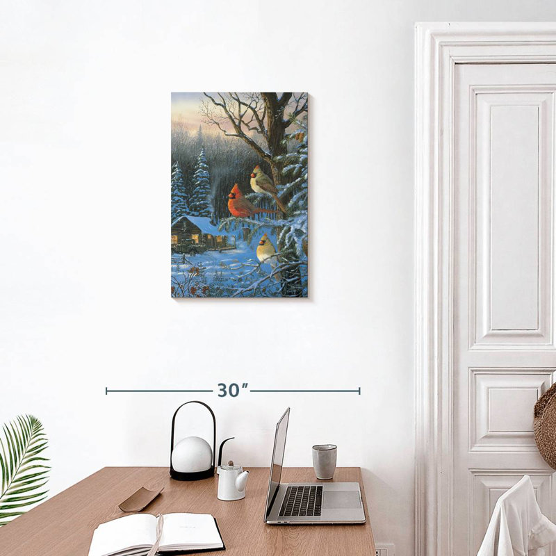Brampt Cabin Fever, 24" H x 16" W