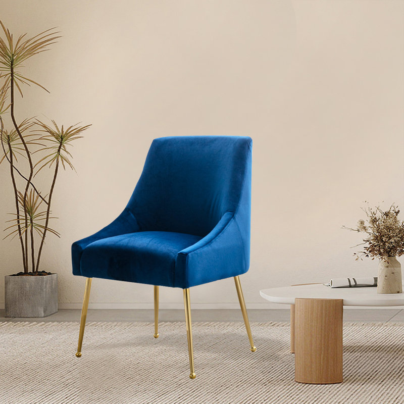 Chaise d'appoint Fiodor, Bleu