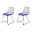 Chaises de bistro en métal Industrial-50931726-50931727