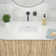 Kichae 18×12'' Ceramic Rectangular Undermount Bathroom Sink with Drain and Overflow