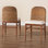 Messick 17.7'' H Upholstered Acacia Side Chair
