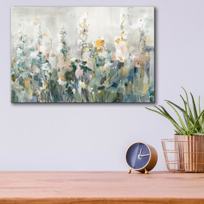 «Rustic Garden Neutral» par Danhui Nai, art mural en verre acrylique