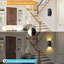 Luminaires muraux d'extérieur modernes, luminaires de véranda haut et bas pour patio, garage, extérieur - paquet de 2-114498671-128587317