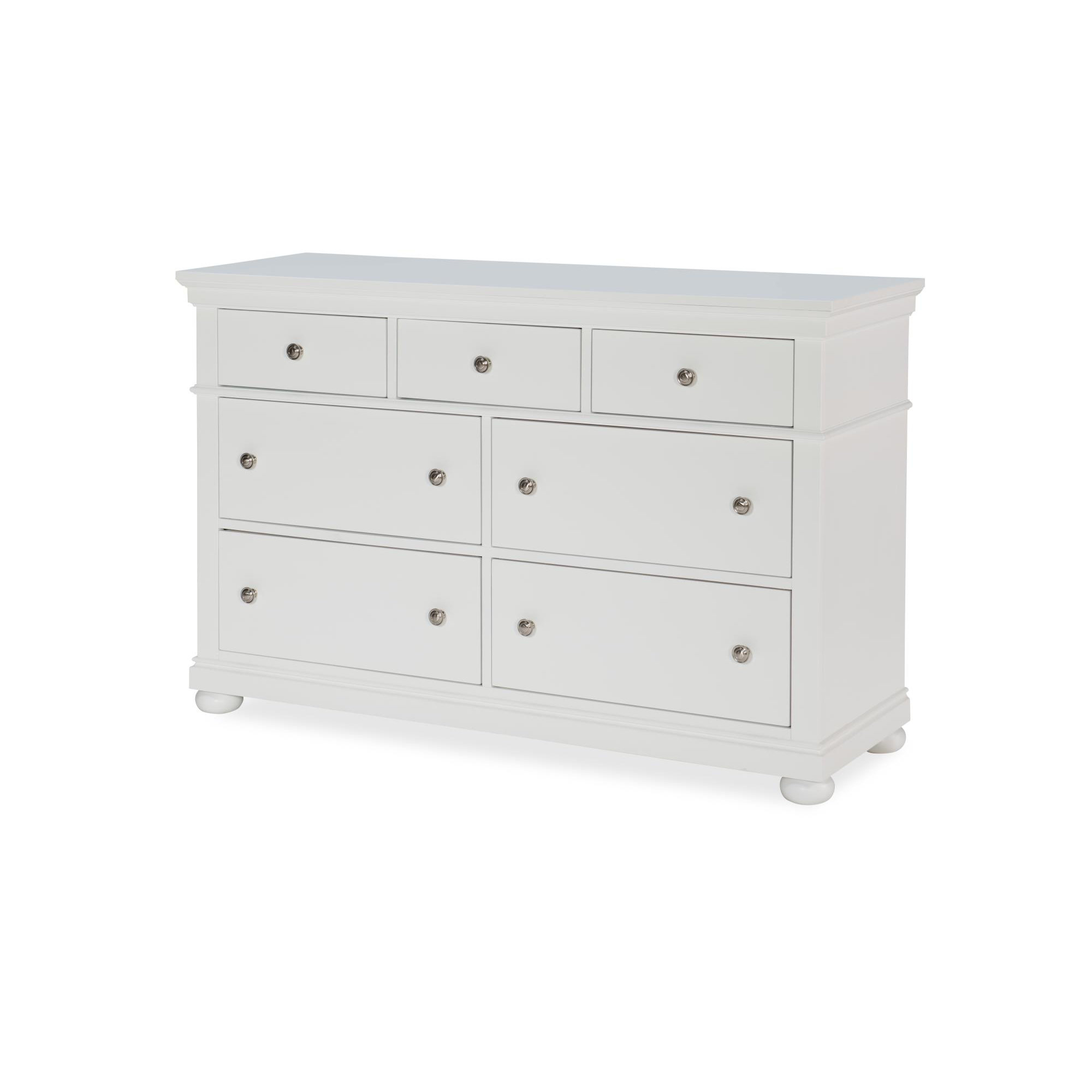 Jayden 7-Drawer Dresser, White