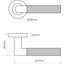 Arlington Black Door Handle Pack - Privacy