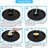 4-pack Nonstick Egg Rings For Frying