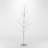 Silver 5' Pre-Lit Pine Christmas Tree