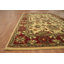 Tapis indien floral fait à la main 7 x 10