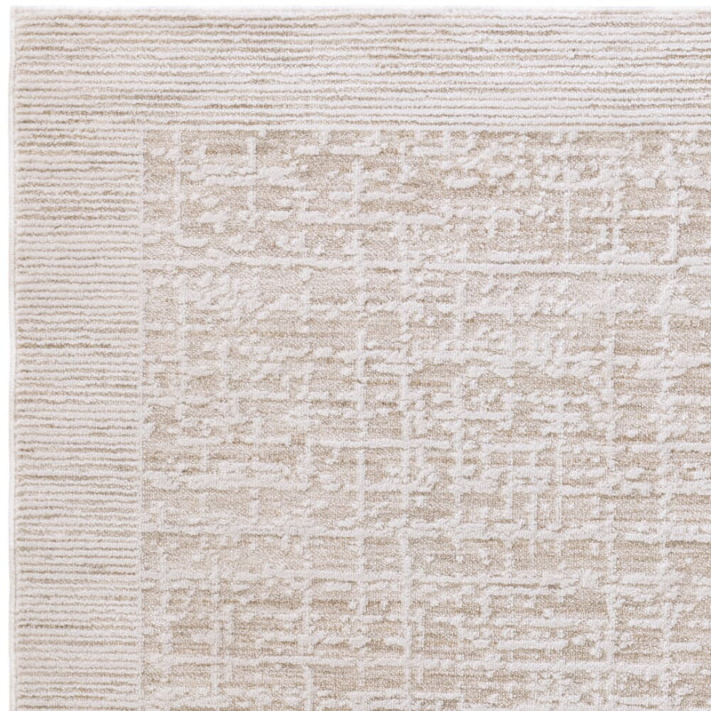 Abstract Area Rug, Rectangle 120 x 160 cm, Grey