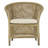 31.49" W Linen Barrel Chair