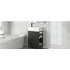Lavabo de salle de bain de 18,6 pouces avec lavabo, lavabo de salle de bain avec tablettes doubles, direction à gauche ou à droite-1956090857
