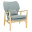 Fauteuil capitonné l 28 po Mondal