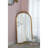 28"X53" Wood Floor Mirror, Full Body Mirror Dressing Make Up Mirror For Bathroom Bedroom Living Room