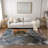Kyrie Flatweave Washable Abstract Indoor / Outdoor Rug-371520474