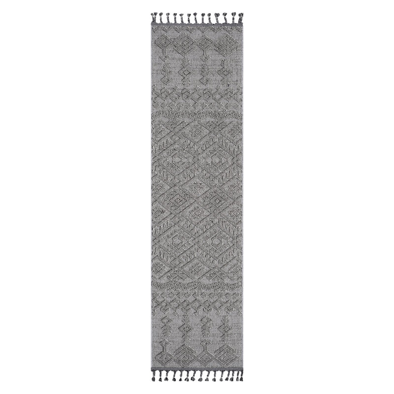 Loom & 2X8 White Area Rug - Traditional Eat-In Kitchen Carpet, Stain , Non-Shedding, Pet Safe, Effortless To Sanitize Entryway Floor Runner, Resistance, , Easy Wipe Clean