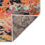 Tapis abstrait orange / gris / bleu marine-69786765