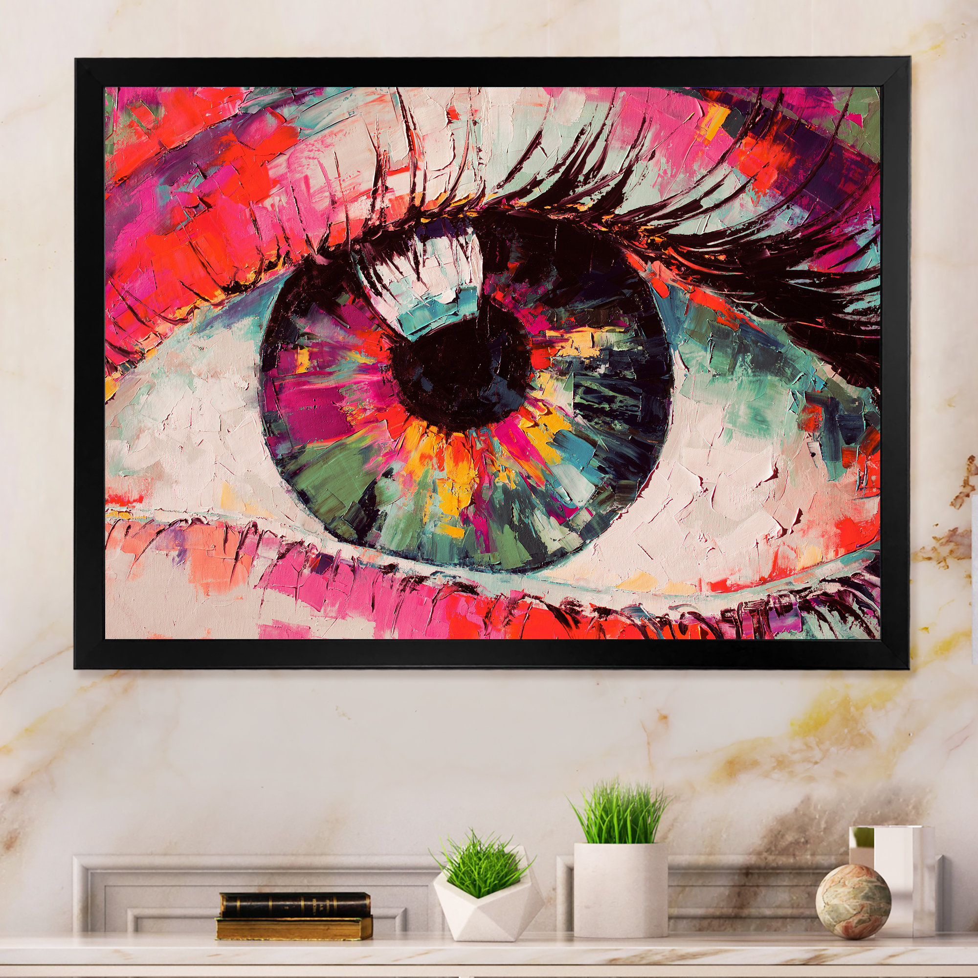 Eye Paint | Canvas Print