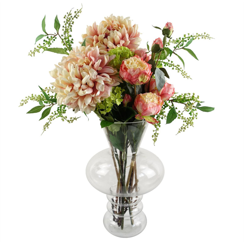 Silk Artificial Arrangement in Vase