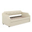 Lit de jour simple rembourré avec couchette-734484063