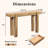 63'' Console Table Modern Minimalist Style Wooden Table for Entryway Hallway & Living Room With 2 Drawers-1018982623