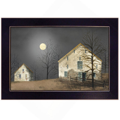 Trendy Decor 4U "Still of the Night" Framed Wall Art, Modern Home Decor Framed Print for Living Room, Bedroom & Farmhouse Wall Decoration by Billy Jacobs