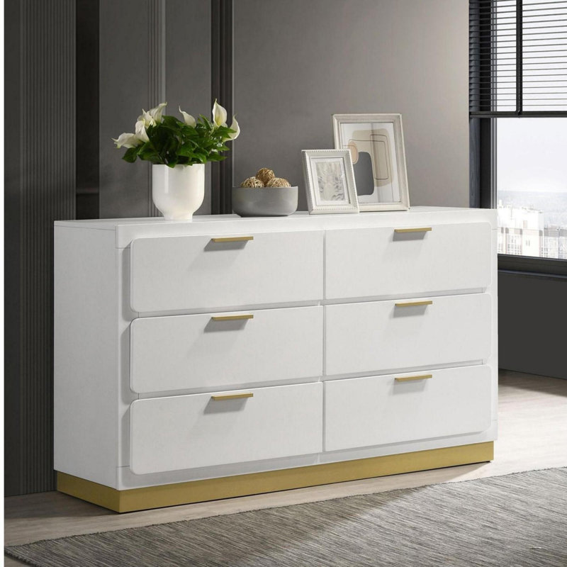 Commode rétro, Blanc