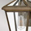Fatma 36.8cm H Clear Glass Outdoor Wall Lantern-2099054388