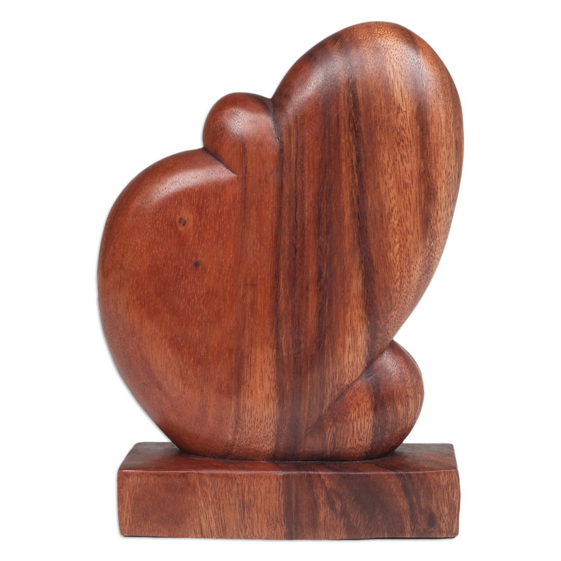 Sculpture en bois faite à la main Loon Peak®