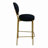 2-Pack Modern Velvet Bar Stools-80488502