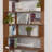 90cm Extended 5-Tier L-Shaped Corner Bookshelf with Anti-Drop Panel and Tipping Device for Home Office-1561338734