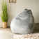 Big Joe Large Teardrop Foam Filled Bean Bag Chair with Soft Removable Cover